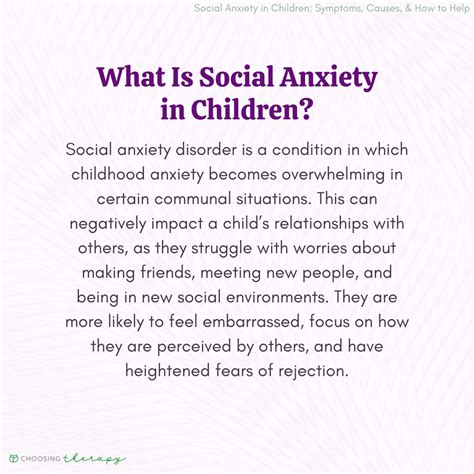 7 Tips For Helping Children With Social Anxiety