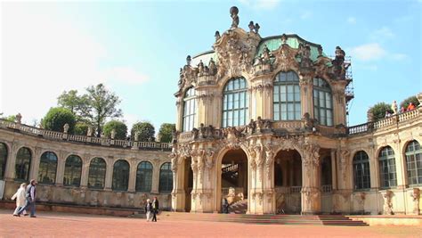 Dresden Germany October 14 2014 German Rococo Architecture Royal