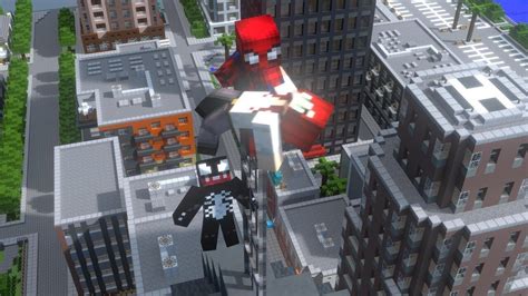 Spiderman Vs Venom Life Minecraft Animation Youtube