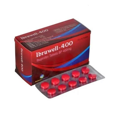 Ibuprofen Tablets 400 Mg At Rs 70box Ibuprofen Tablets In Bhopal