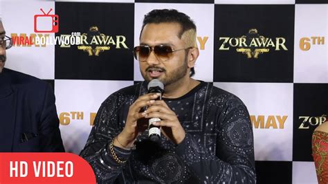 Acting Is Not A Easy Job Yo Yo Honey Singh Shares Some Memories Of Zorawar Youtube