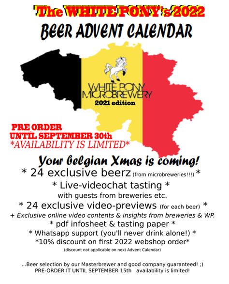 Belgian Beer Advent Calendar