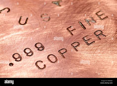 Copper Bullion 250g Ingot Of 999 Purity Stock Photo Alamy
