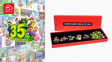 Second Super Mario Bros 35th Anniversary Pin Set Details Revealed My