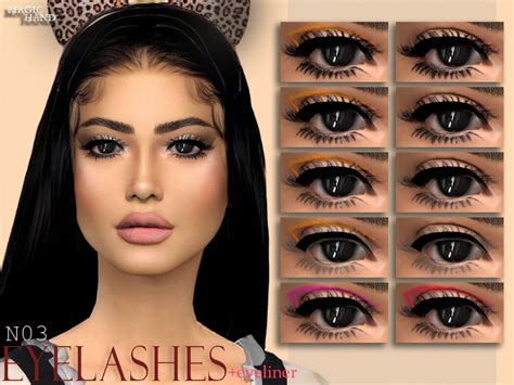 Eyelashes N03 By Magichand From Tsr Sims 4 Downloads