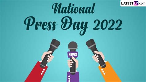 National Press Day 2022 Date History Significance Of The Day That