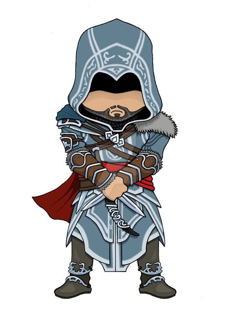 Ezio Auditore Chibi Assassin S Creed Revelations By Dark Lil Soul On