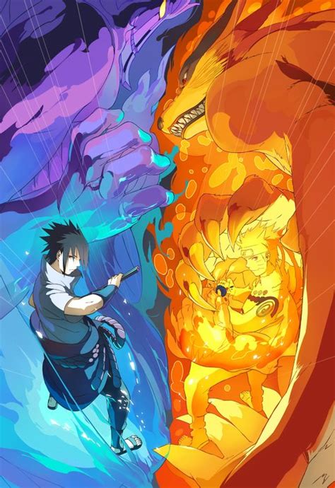 Naruto And Sasuke 5 Fan Arts Your Daily Anime Wallpaper And Fan Art