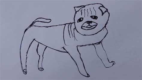 How To Draw A Cute Dog Step By Step Draw A Cute Dog Step