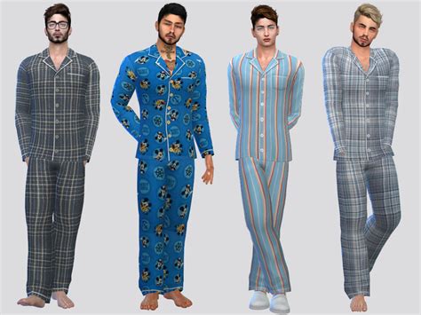 The Sims Resource Fullbody Basic Sleepwear