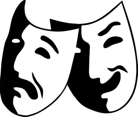 Theater Icons Drama Performances Amee House Logo Design Cool