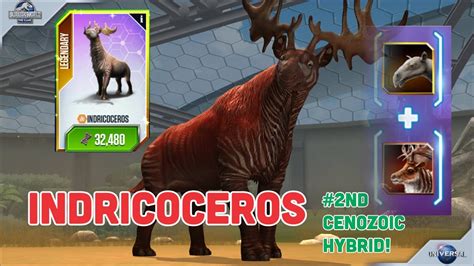 Indricoceros Unlocked 2nd Cenozoic Hybrid Jurassic World The