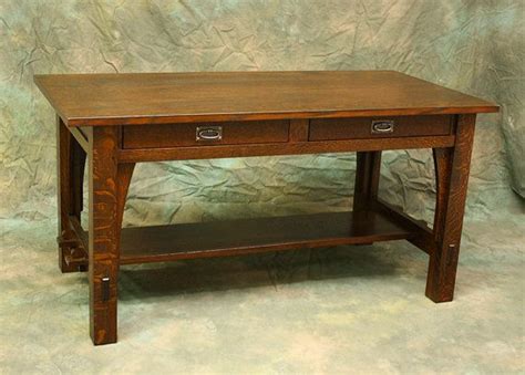Charles Limbert Designed Desklibrary Table Bureau Design Table De