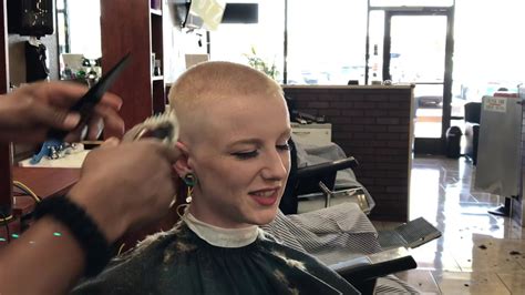 Female Buzz Cut Haircut Barber Shop