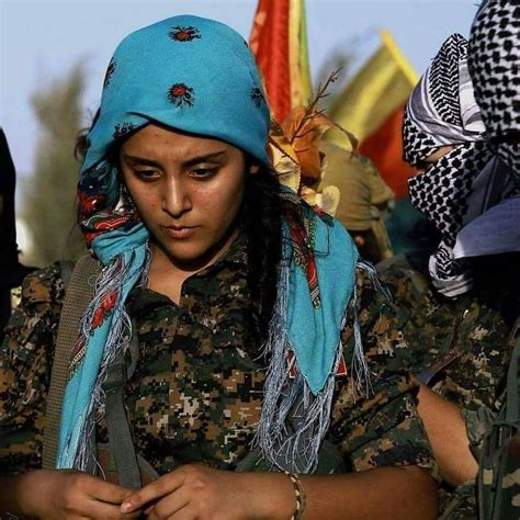 Kurdish Woman Freedom Fighter