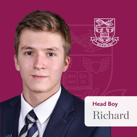 Head Boy Richard — British School Haileybury Almaty