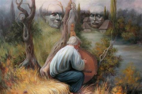 There Are Six Faces In This Optical Illusion Can You Work Out The
