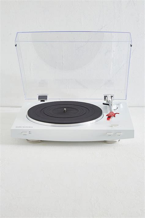 Audio Technica At Lp3bk White Vinyl Record Player Urban Outfitters Uk