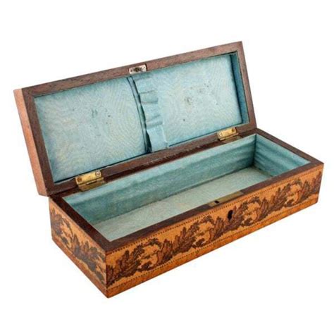 Antique Victorian Tunbridge Ware Box Antiquescouk