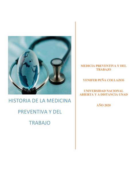Calaméo Historia De La Medicina Preventiva Y Del Trabajo