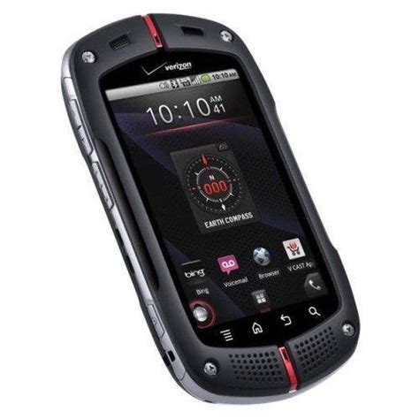 Casio Gzone Commando C771 Black Verizon Waterproof Rugged Android Cell