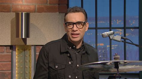 Watch Late Night With Seth Meyers Highlight Fred Armisens Extremely