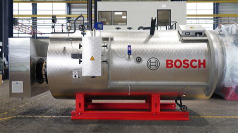 Bosch presenta su nueva caldera de vapor 100 eléctrica para procesos