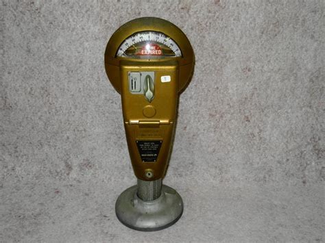 Sold At Auction Vintage Duncan Industries Parking Meter With Key
