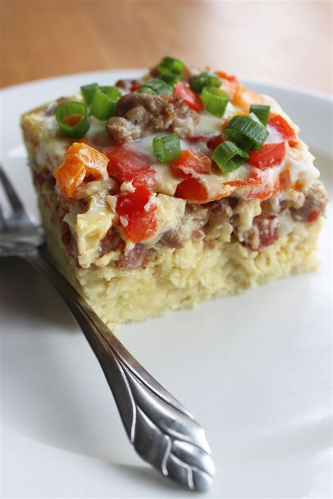 This Overnight Breakfast Casserole Is A Low Carb Dream Recipe