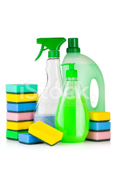 House Cleaning Supplies Stock Photo Royalty Free Freeimages