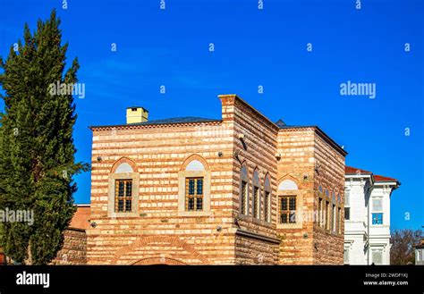 Ottoman Period Historical Stone Buildings Gulhane Istanbul Stock Photo