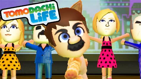 Tomodachi Life 3ds Cat Mario Musical Samus Suit Dk Shirt Gameplay Walkthrough Part 9 Nintendo