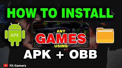 How To Install Games With Apk And Obb File On Android Device Android