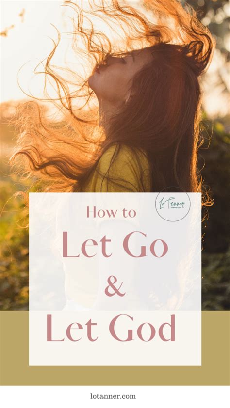 Ways To Let Go And Let God Handle It Let S Talk Bible Study