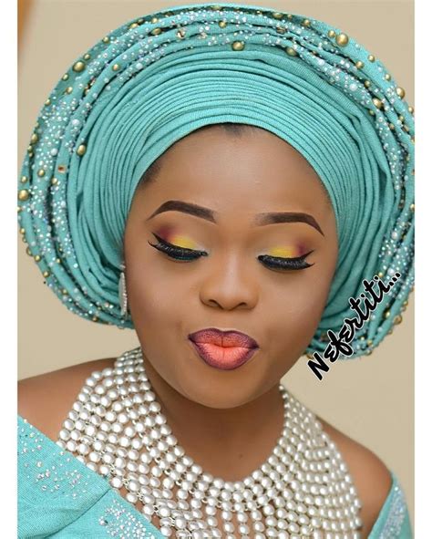 Fleekest 😍 Bolalittlenefertiti On The Beat 💄💋 Nigerianwedding