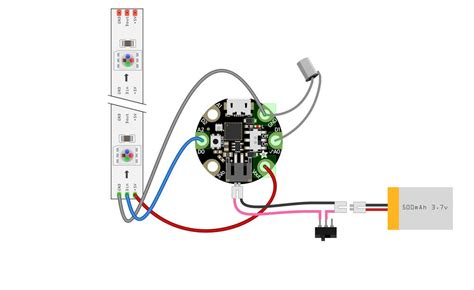 Circuit Diagram Neopixel Led Mickey Ears Adafruit Learning System