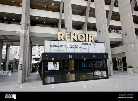 The Renoir Cinema The Brunswick Centre London England Uk Stock Photo