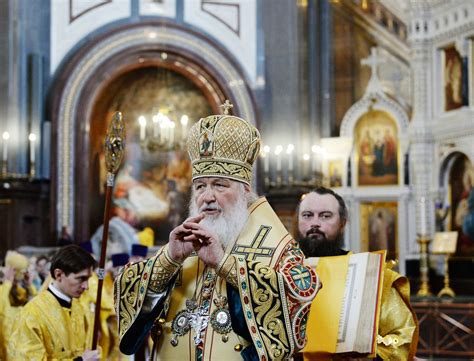 Primate Of The Russian Orthodox Church Celebrates Divine Liturgy On The