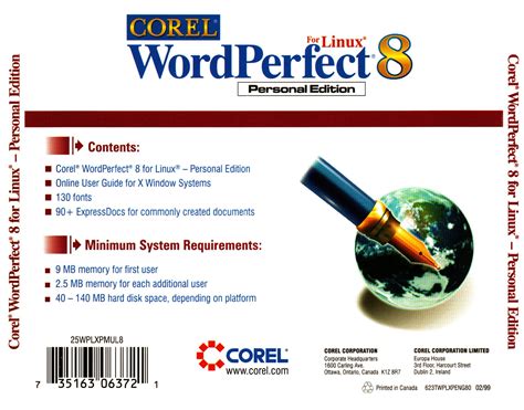 Wordperfect 8 For Linux 1999 Free Download Borrow And Streaming