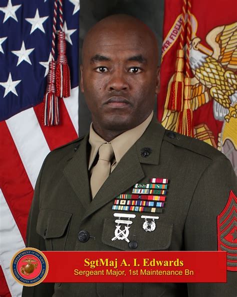 Sgtmaj Edwards 1st Marine Logistics Group Leaders