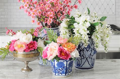 How To Create Gorgeous Faux Floral Arrangements Monica Wants It
