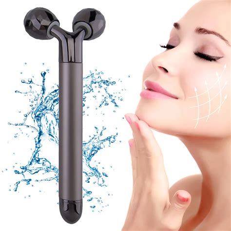 Electric 3d Roller Massager Lift Skin Reduce Wrinkles 360 Rotate Thin