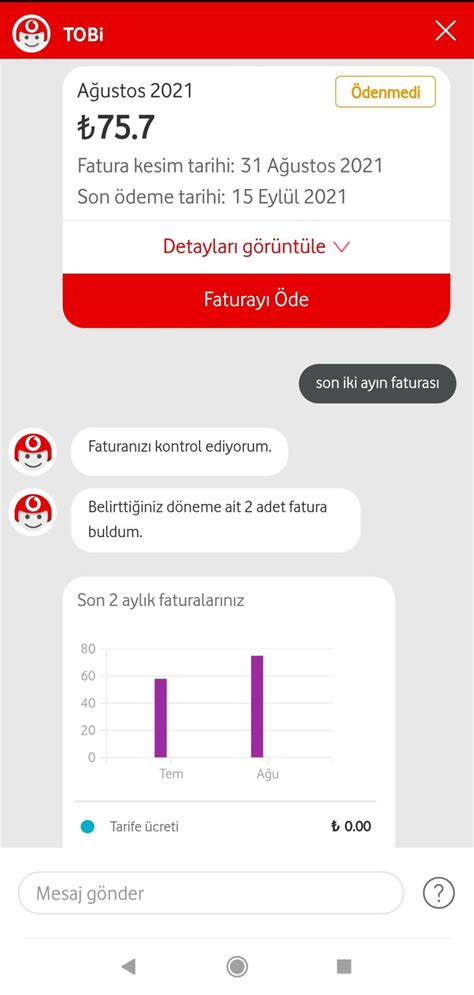 Vodafone Avantajlı Aşım Paketi Kullanmadığım Halde Faturama Yansıtıldı