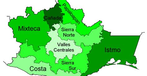 Regiones De Oaxaca Historia
