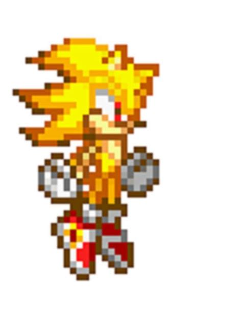 Super Sonic Pixel Wiki Pixel Art Amino