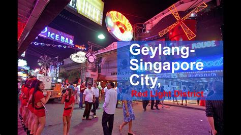 Geylang Singapore City Singapore Worlds Best Red Light Districts