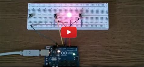 Video How To Use Arduino And Push Button Switches To Turn An Led Onoff