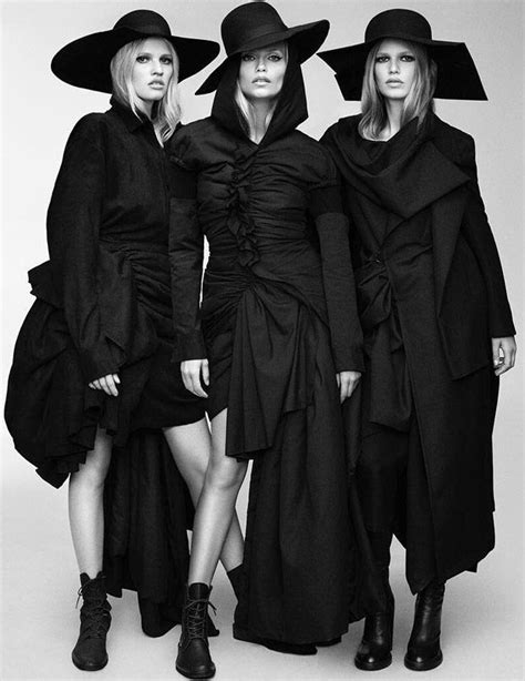Natasha Poly Lara Stone Joan Smalls More For Vogue Japan September