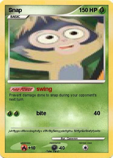 Jump to navigationjump to search. Pokémon Snap 113 113 - swing - My Pokemon Card