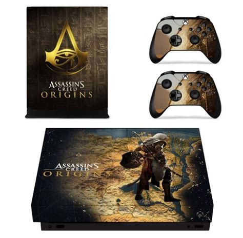 Assassins Creed Vinyl Decal Cover Protective Warp Skin For Xbox 1 X